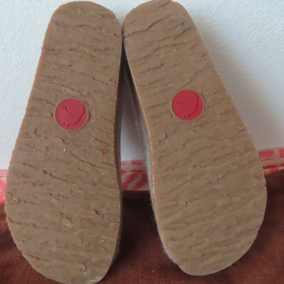 Haflinger Gray Wool Slippers clogs Size 38 US 7 - Picture 7 of 7